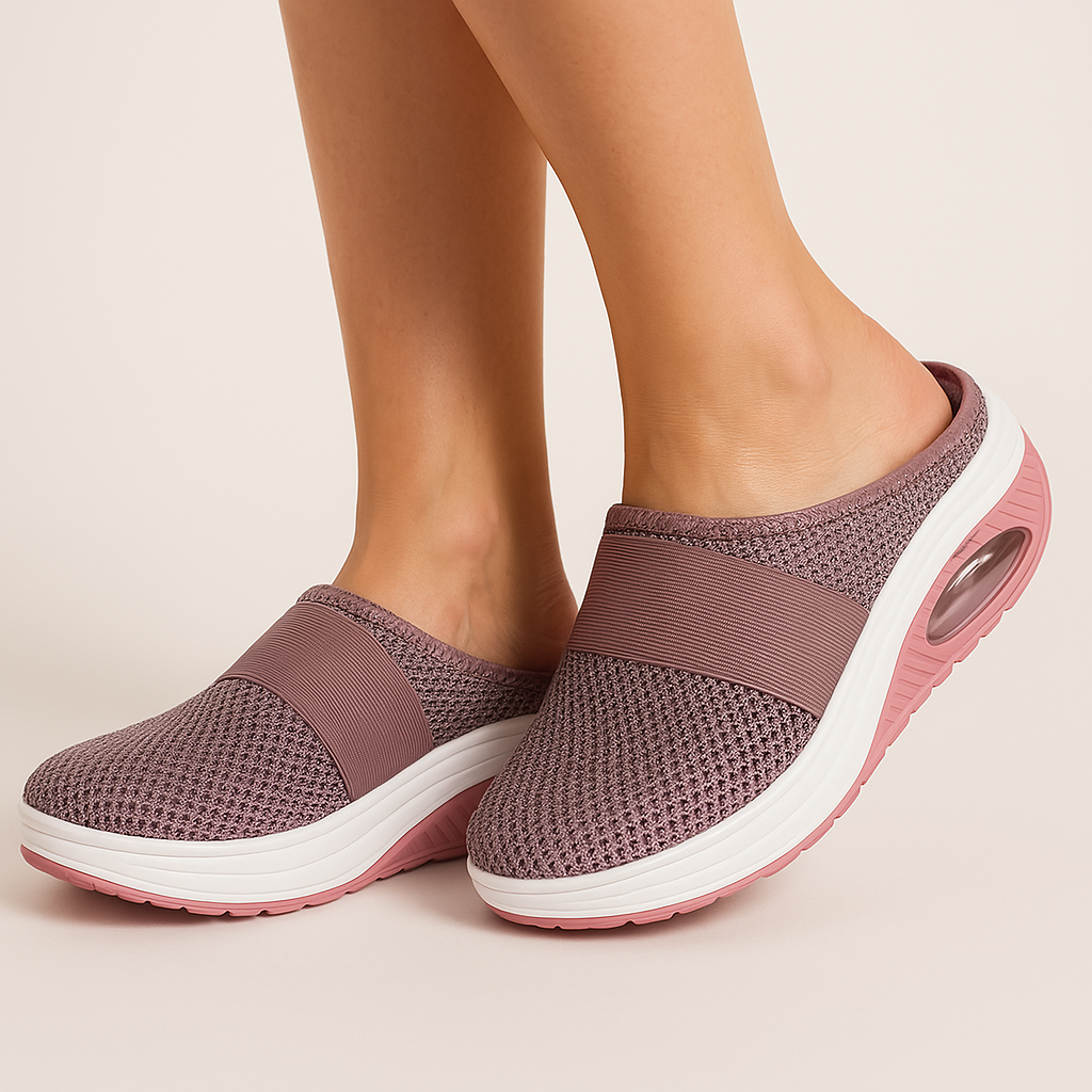 Damskie Buty Ortopedyczne Z Siatką | Lekkie, Wygodne, Na lato