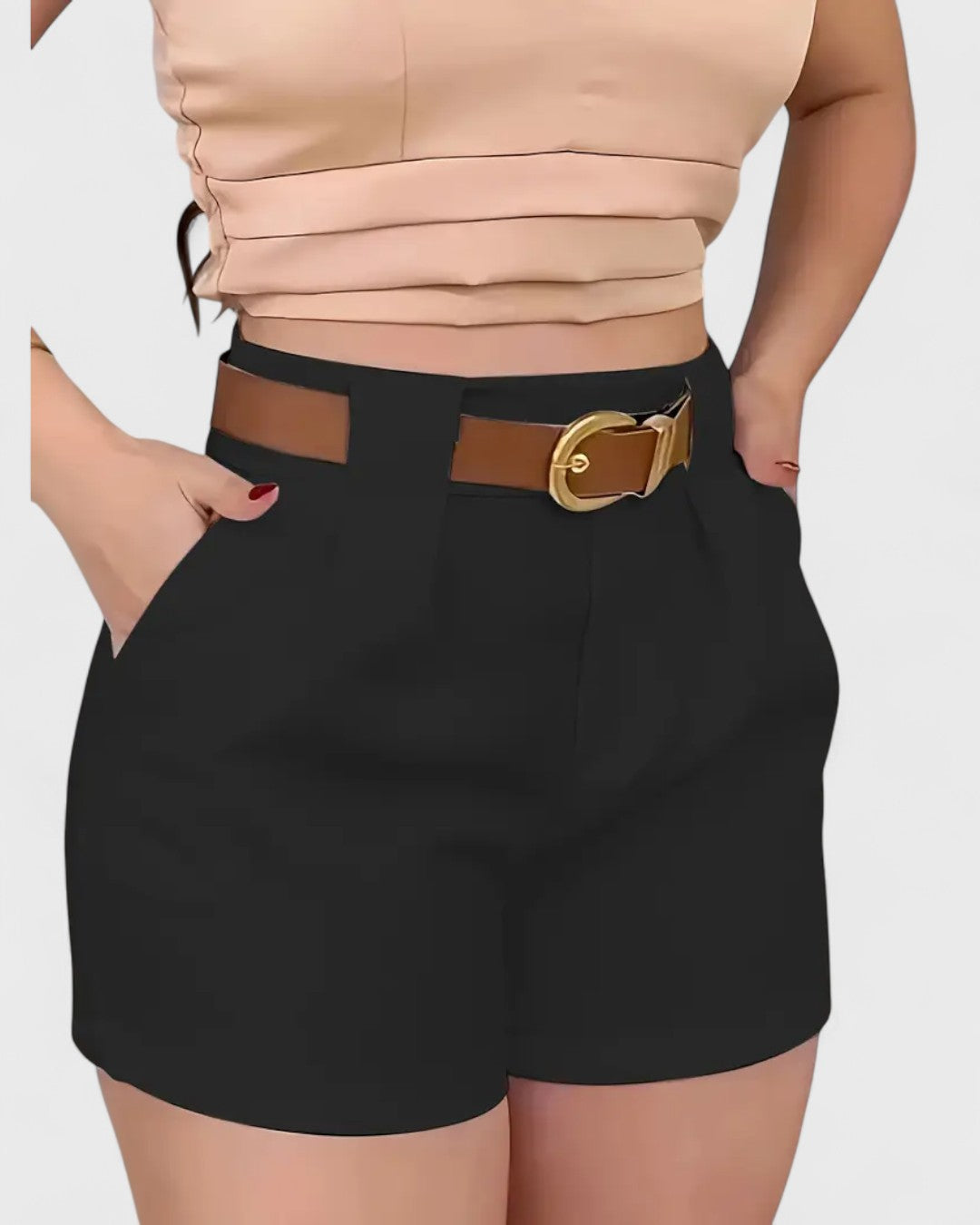 Damskie Szorty Z Wysokim Stanem | Casualowe I Stylowe Na Lato