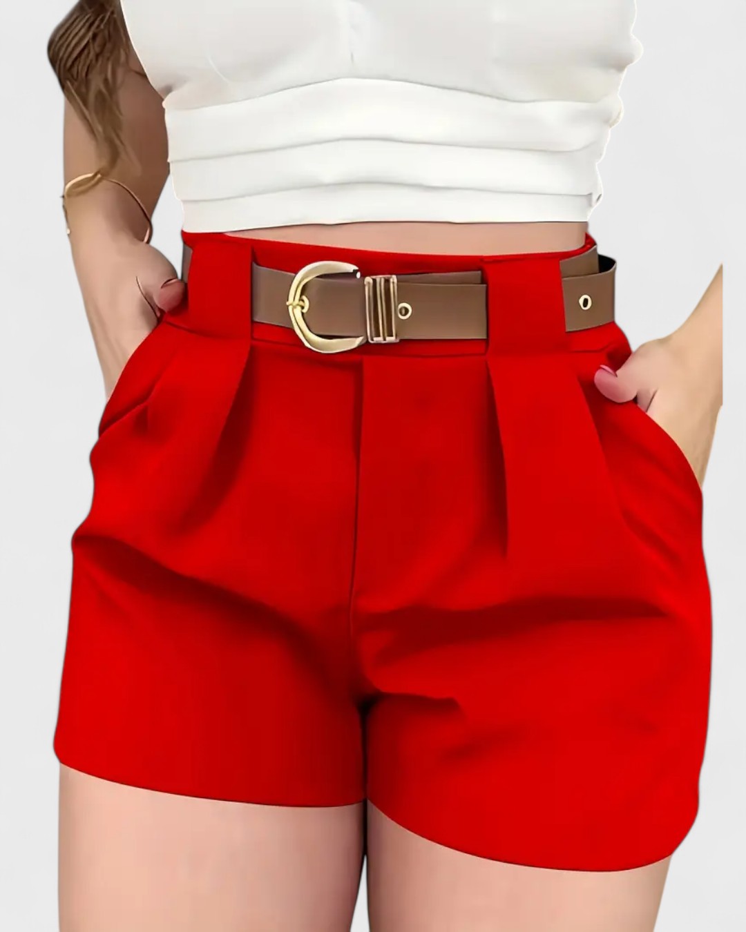 Damskie Szorty Z Wysokim Stanem | Casualowe I Stylowe Na Lato