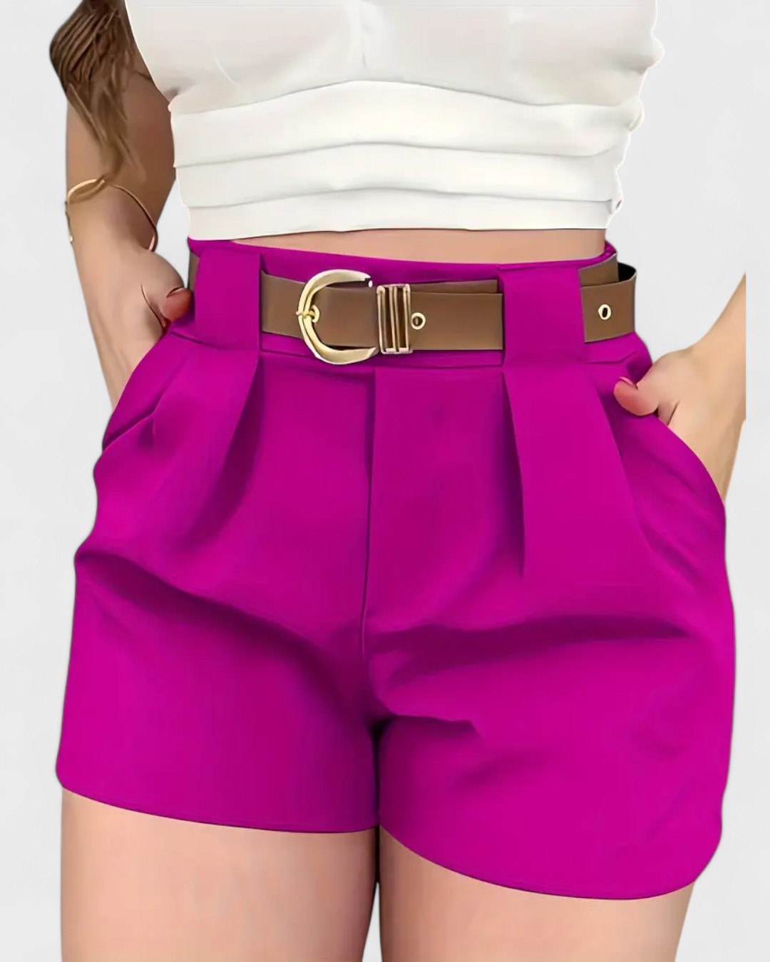 Damskie Szorty Z Wysokim Stanem | Casualowe I Stylowe Na Lato