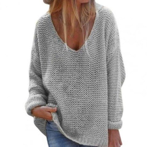 Damski Sweter Dzianinowy | Oversize