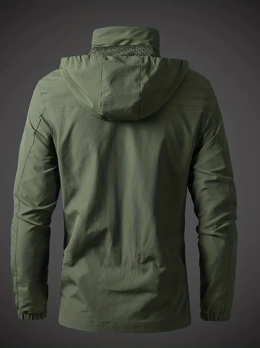 Męska Kurtka Przejściowa | Płaszcz Przeciwdeszczowy Outdoor