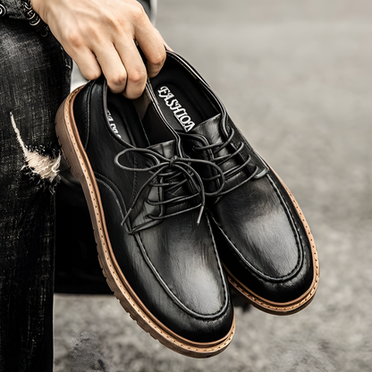 Formalne Męskie Buty Zimowe | Niskie