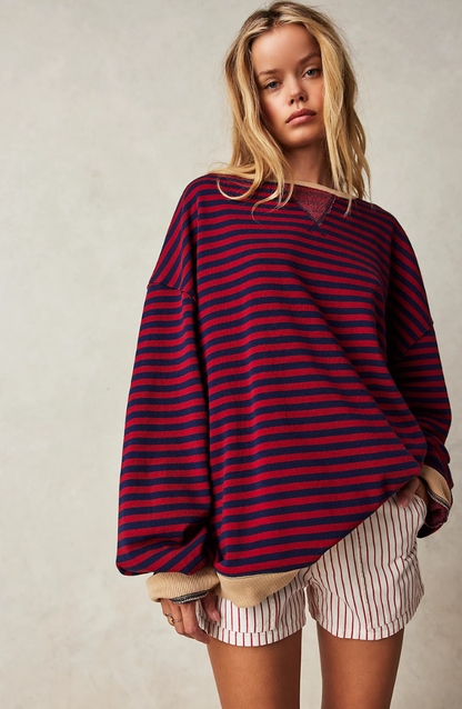Sweter Damski Oversize  | Kolorowy