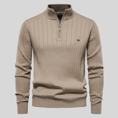 Sweter Męski Dzianinowy Na Zimę | Na Zamek
