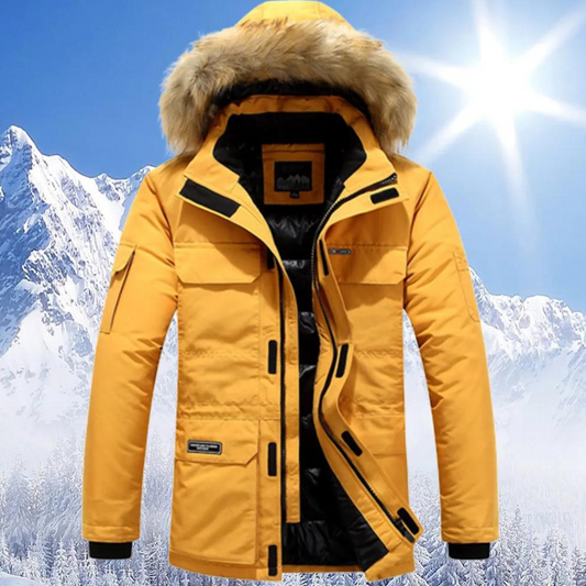 Kurtka Zimowa Męska Z Kapturem | Parka