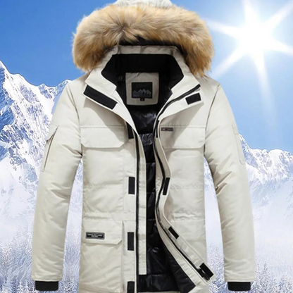 Kurtka Zimowa Męska Z Kapturem | Parka