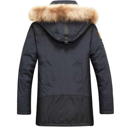 Kurtka Zimowa Męska Z Kapturem | Parka
