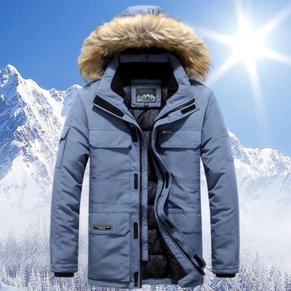 Kurtka Zimowa Męska Z Kapturem | Parka