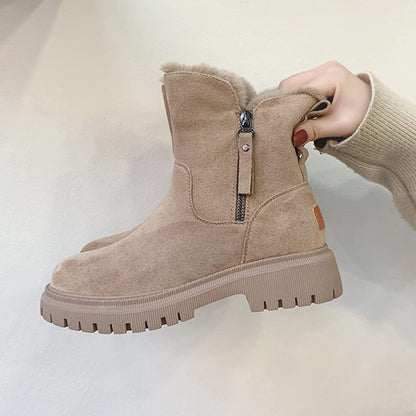 Damskie Buty Zimowe Na Zamek | Botki