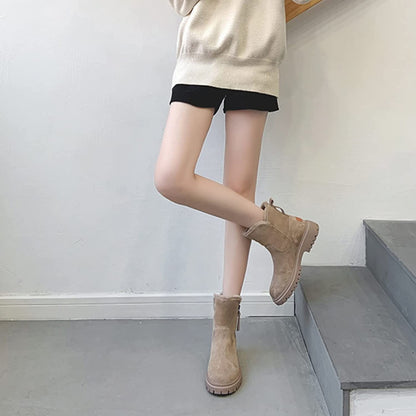 Damskie Buty Zimowe Na Zamek | Botki