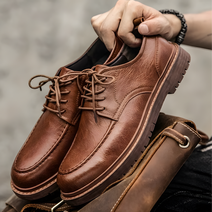 Formalne Męskie Buty Zimowe | Niskie