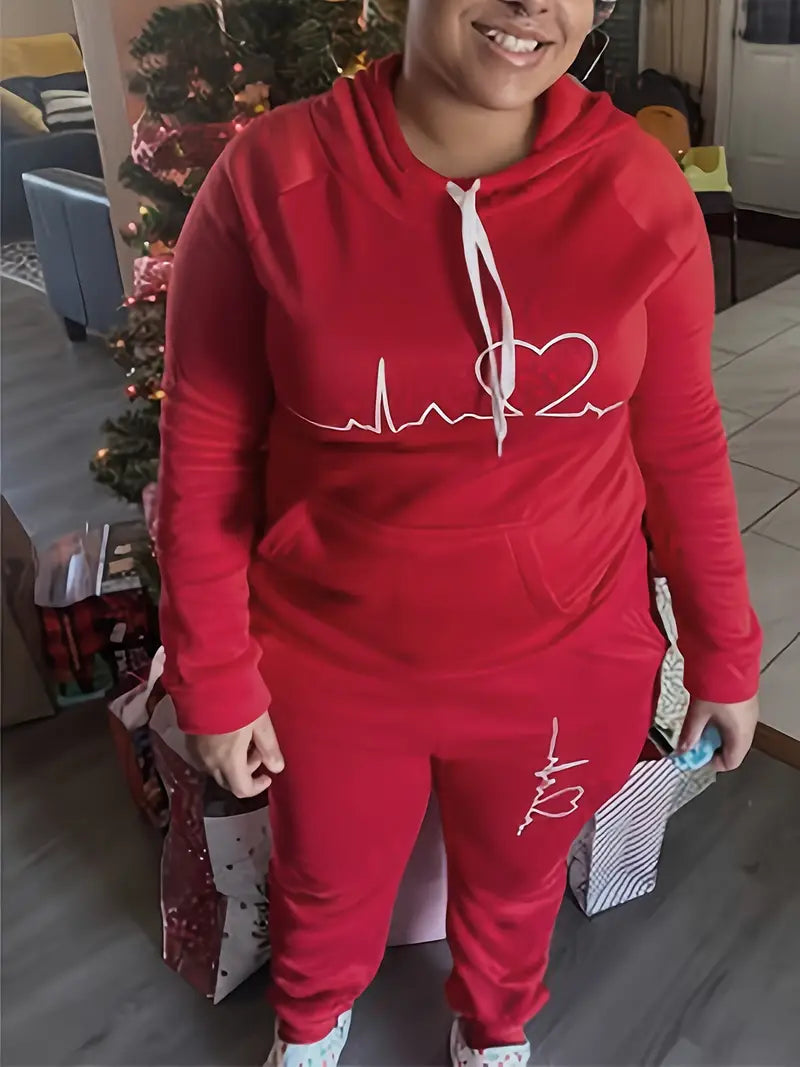 Damski Dres Dwuczęściowy | Komplet Z Nadrukiem