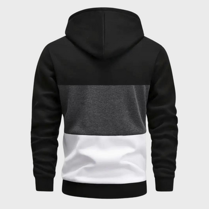 Bluza Męska Z Kapturem | W Stylu Color Block