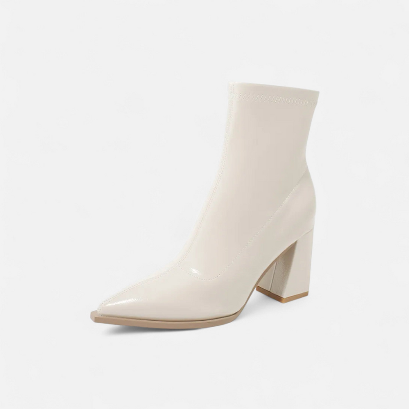 Sikora | Damskie Botki Z Noskiem W Szpic