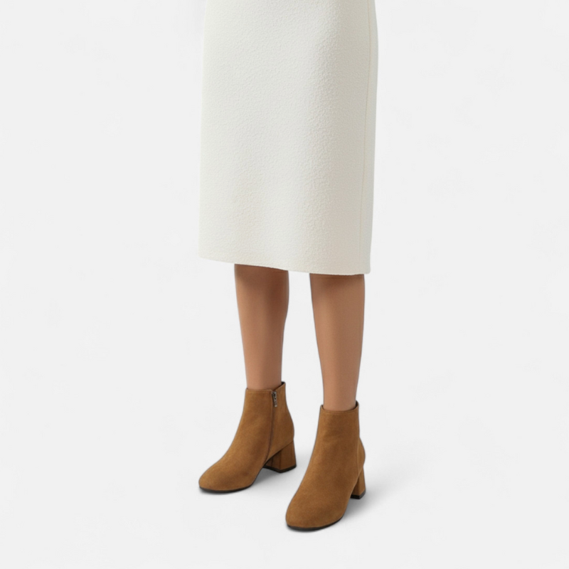 Sikora | Damskie Botki Na Słupku