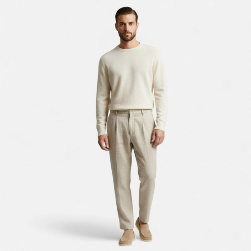 Sikora | Zamszowe Męskie Mokasyny Wsuwane