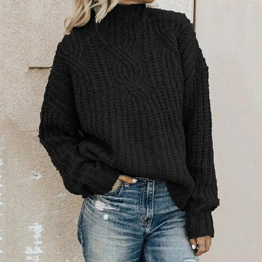 Damski Elegancki Sweter Z Długim Rękawem | Styl Na Co Dzień