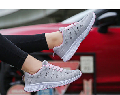 Lekkie Damskie Sneakersy | Model Sportowy