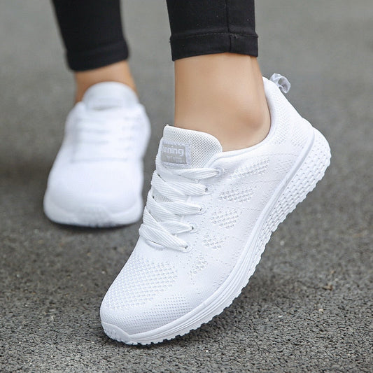 Lekkie Damskie Sneakersy | Model Sportowy