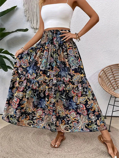 Elegancka Damska Spódnica Maxi | Idealna Na Specjalne Okazje I Lato