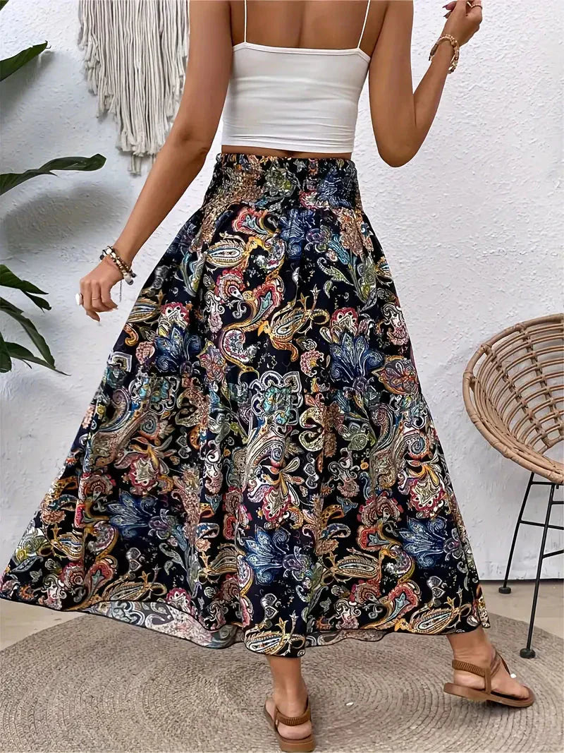 Elegancka Damska Spódnica Maxi | Idealna Na Specjalne Okazje I Lato