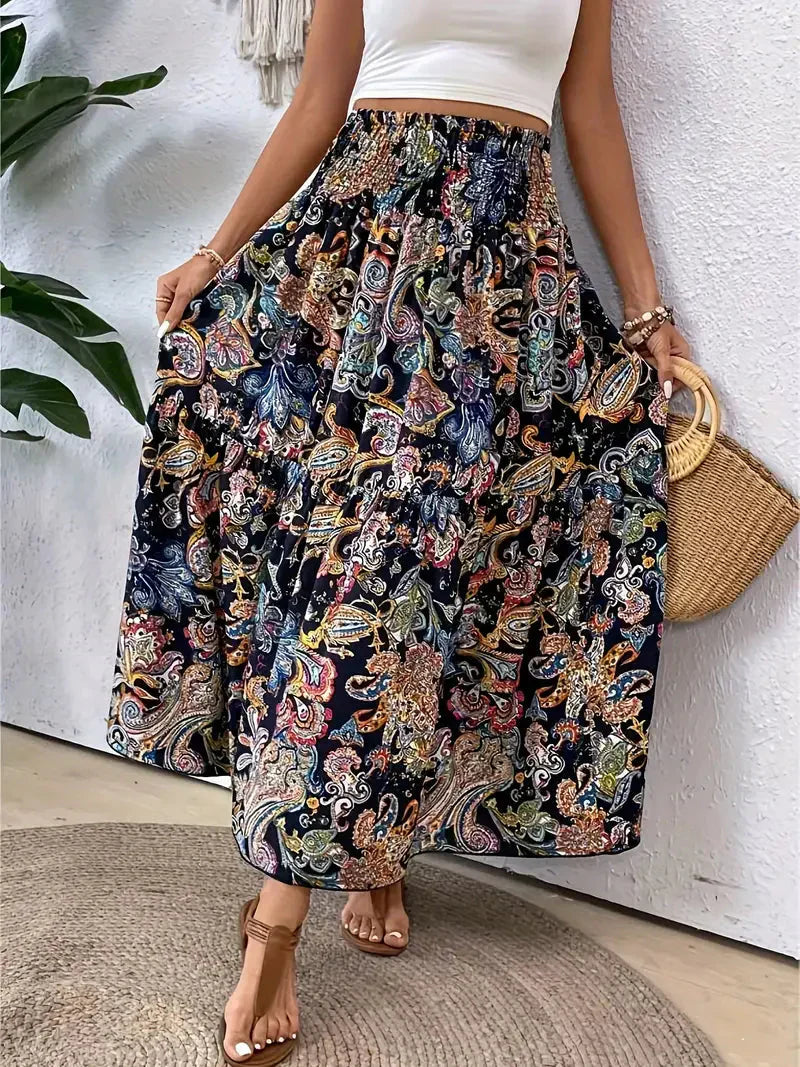 Elegancka Damska Spódnica Maxi | Idealna Na Specjalne Okazje I Lato