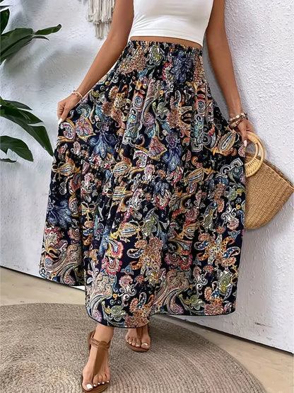 Elegancka Damska Spódnica Maxi | Idealna Na Specjalne Okazje I Lato
