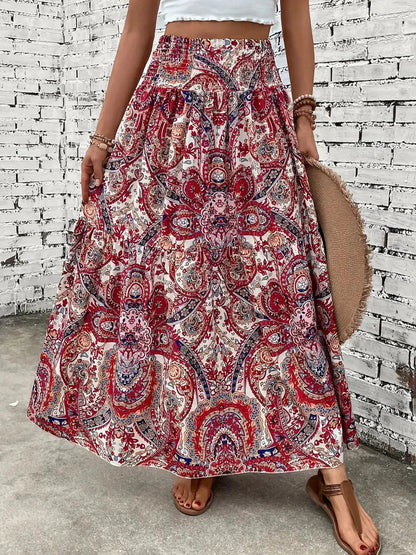 Elegancka Damska Spódnica Maxi | Idealna Na Specjalne Okazje I Lato