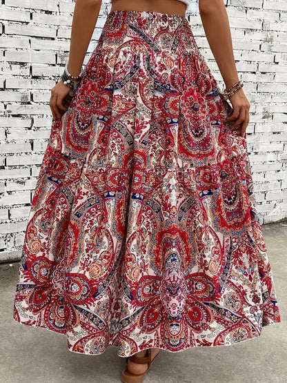 Elegancka Damska Spódnica Maxi | Idealna Na Specjalne Okazje I Lato