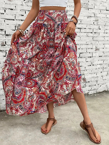 Elegancka Damska Spódnica Maxi | Idealna Na Specjalne Okazje I Lato