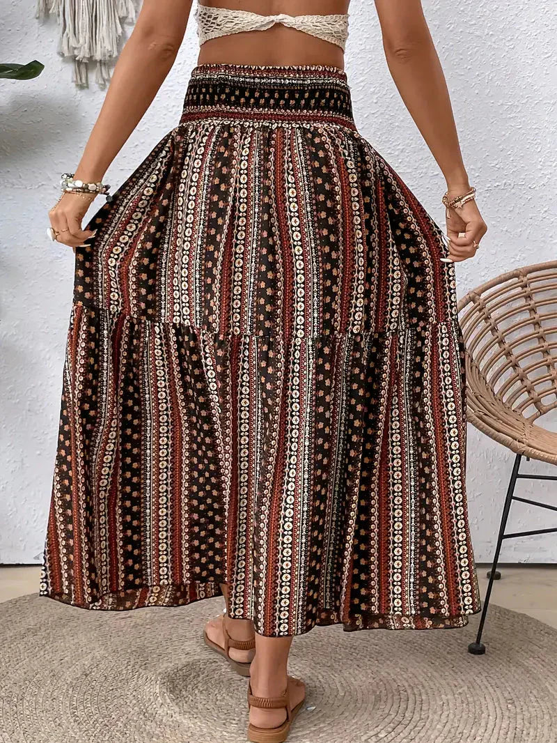 Elegancka Damska Spódnica Maxi | Idealna Na Specjalne Okazje I Lato