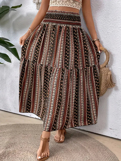 Elegancka Damska Spódnica Maxi | Idealna Na Specjalne Okazje I Lato