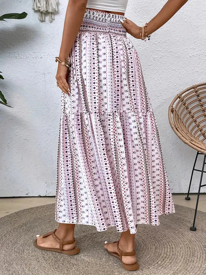 Elegancka Damska Spódnica Maxi | Idealna Na Specjalne Okazje I Lato