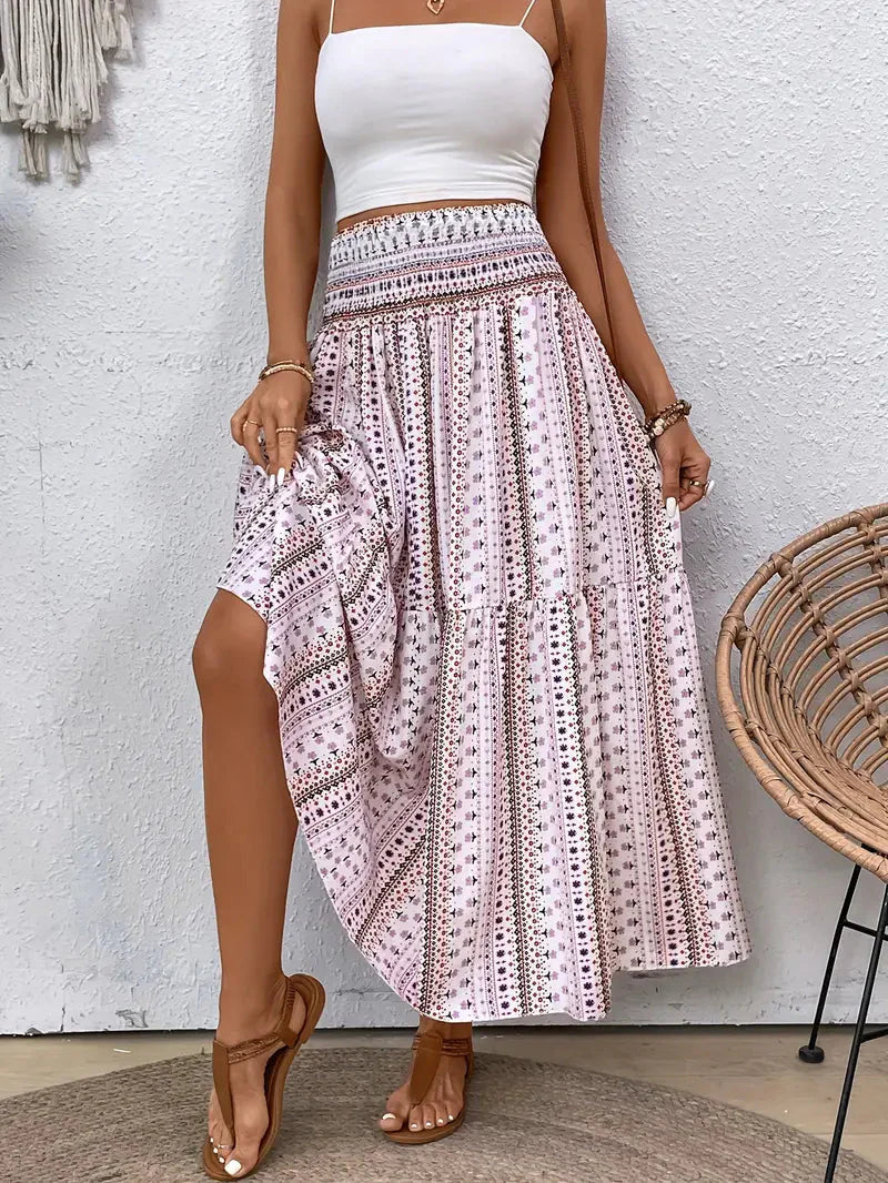 Elegancka Damska Spódnica Maxi | Idealna Na Specjalne Okazje I Lato