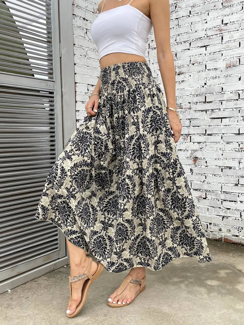 Elegancka Damska Spódnica Maxi | Idealna Na Specjalne Okazje I Lato