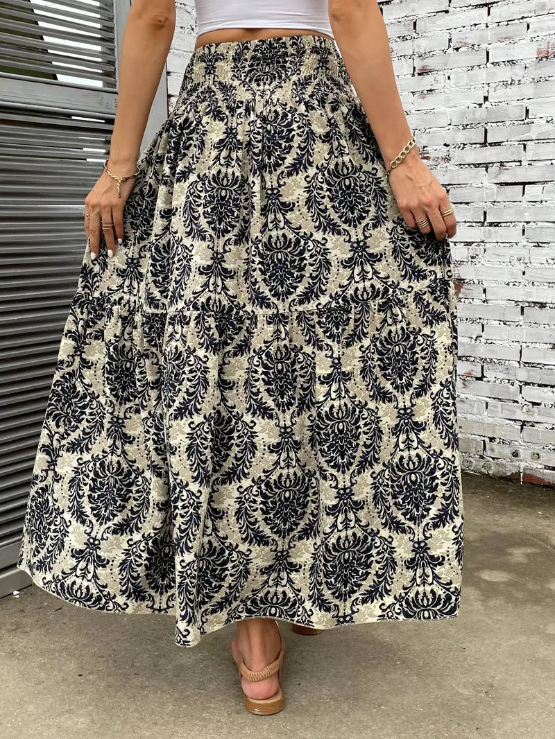 Elegancka Damska Spódnica Maxi | Idealna Na Specjalne Okazje I Lato