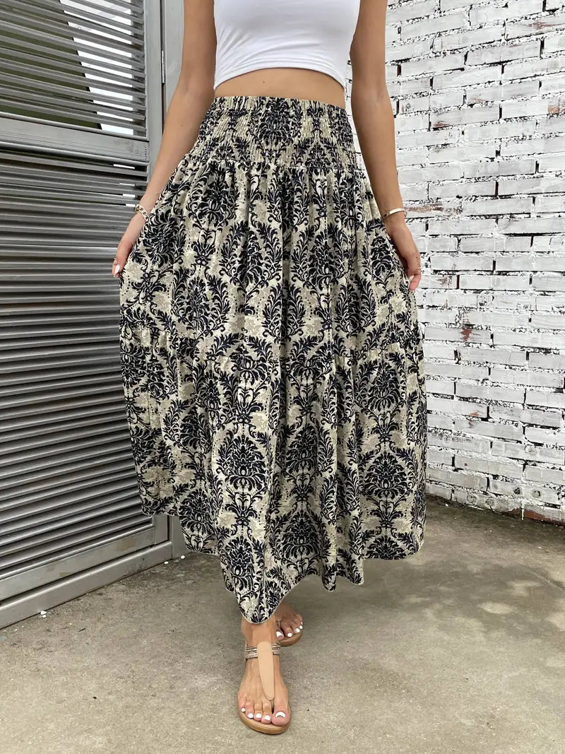 Elegancka Damska Spódnica Maxi | Idealna Na Specjalne Okazje I Lato