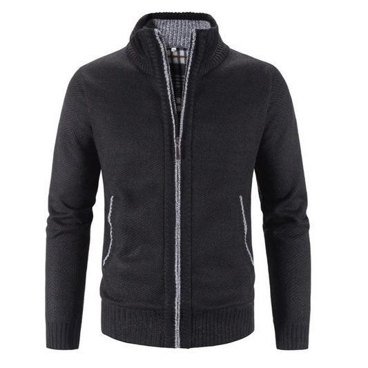 Męski Sweter Rozpinany | Zimowy