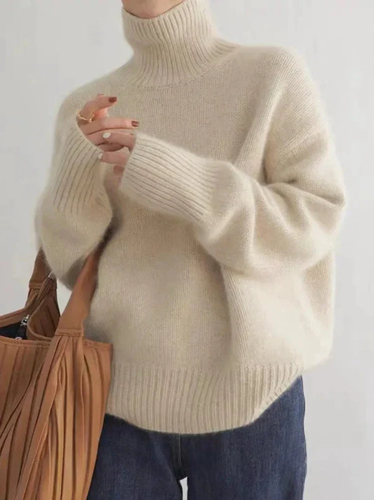 Elegancki Golf Z Długim Rękawem | Stylowy Sweter Z Golfem