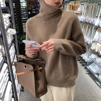 Elegancki Golf Z Długim Rękawem | Stylowy Sweter Z Golfem