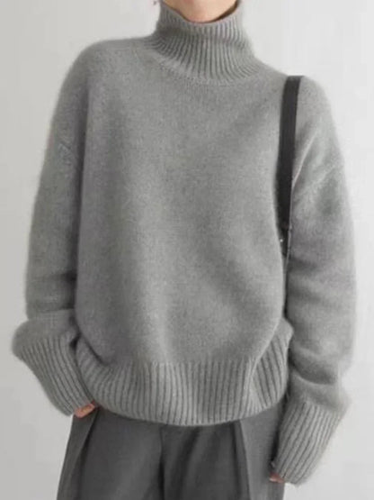 Elegancki Golf Z Długim Rękawem | Stylowy Sweter Z Golfem