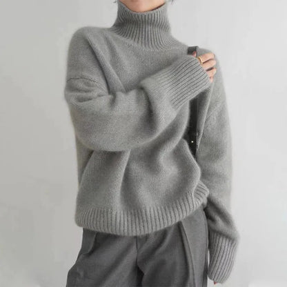 Elegancki Golf Z Długim Rękawem | Stylowy Sweter Z Golfem