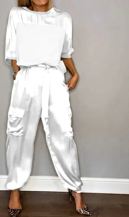 Dwuczęściowy Damski Komplet Loungewear | Kolorowy