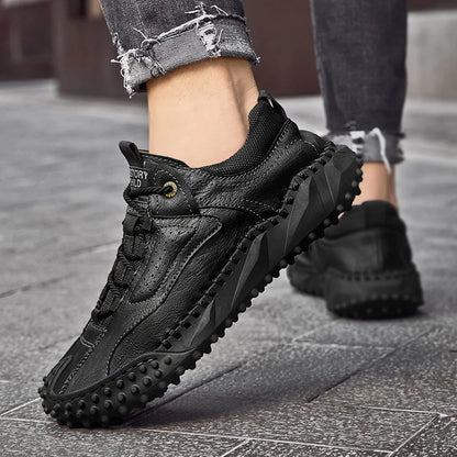 Męskie Zimowe Buty Trekkingowe | Sznurowane