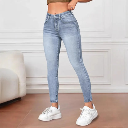 Damskie Jeansy Skinny | Wysoki Stan