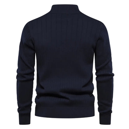Sweter Męski Dzianinowy Na Zimę | Na Zamek