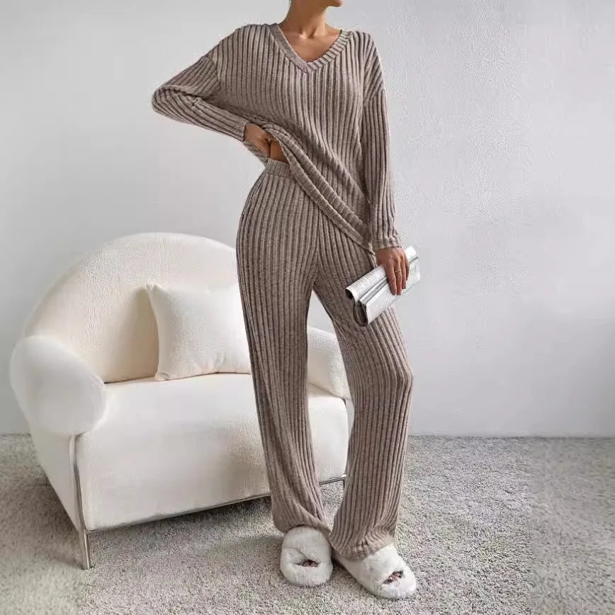 Damski Dwuczęściowy Komplet Domowy | Oversize