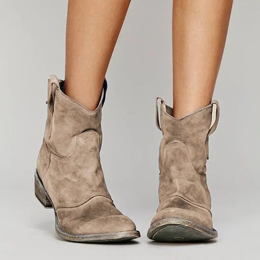Damskie Kowbojskie Botki | Buty Vintage