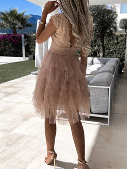 Elegancka Sukienka Koktajlowa Damska | Idealna Na Stylowe Okazje I Wesele